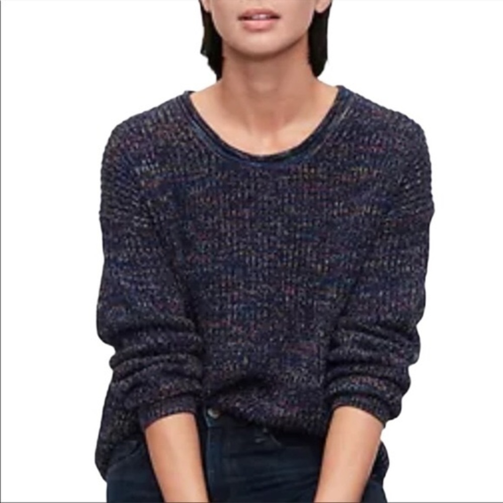 Gap Pullover Cotton Sweater NEW Size XS Northern Lights Blue Casual School Gift